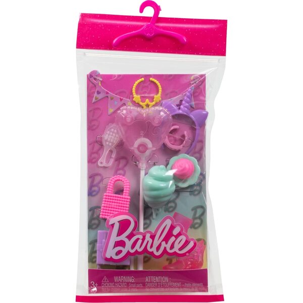 Barbie Fashion & Beauty Modeaccessoires für Puppen, Kreativset für Mädchen ab 3 Jahren