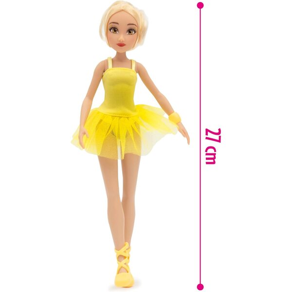 Winx Stella 27 cm κούκλες Dancing Star με αρμούς και φόρεμα χορού