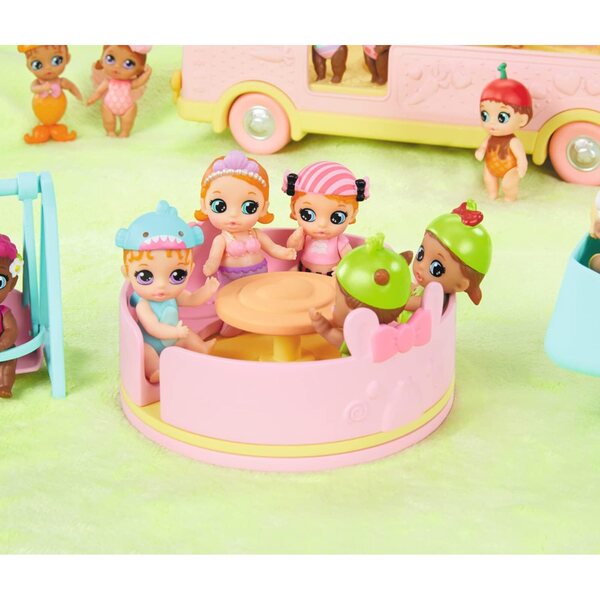 BABY born Surprise Bus Lapin für Mini-Babys mit Karottenzubehör, ab 3 Jahren