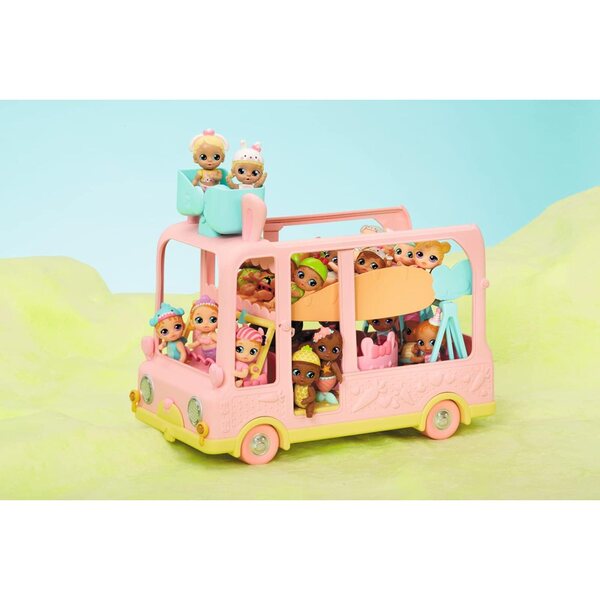 BABY born Surprise Bus Lapin für Mini-Babys mit Karottenzubehör, ab 3 Jahren