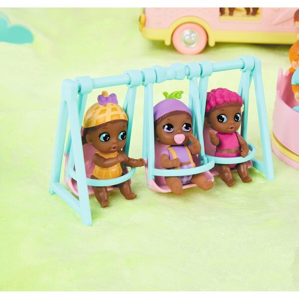 BABY born Surprise Bus Lapin für Mini-Babys mit Karottenzubehör, ab 3 Jahren