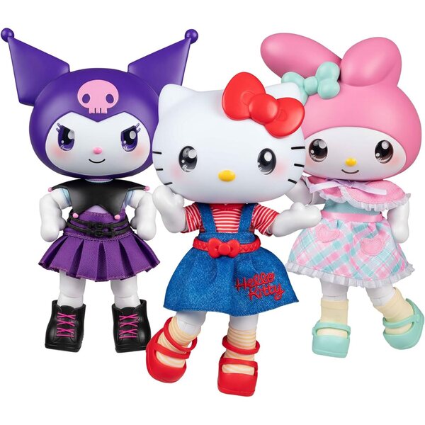 Hello Kitty My Melody Premier – 20 cm große bewegliche Puppe mit abnehmbarem Zubehör