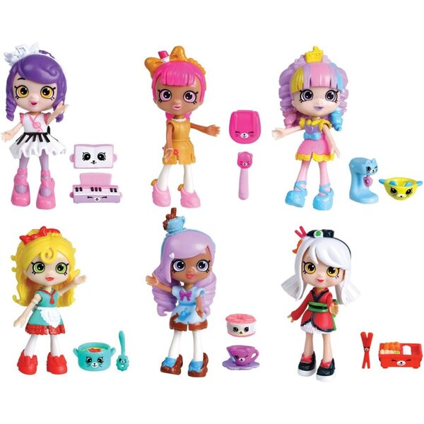 Happy Places Shopkins Serie 1–6: Lil'Shoppies Puppen mit exklusiven Petkins