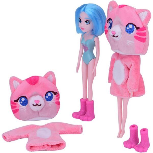 My Little Princess Animalove Set mit 2 Puppen mit Zubehör und Plüschmasken