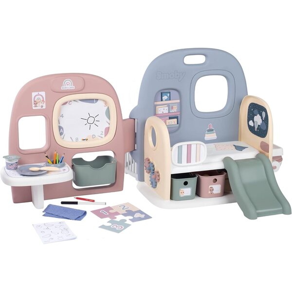 Smoby Baby Care Crèche 5 пространства за игра с 27 аксесоара - за деца от 3 години