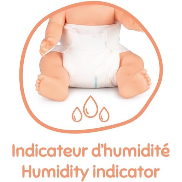 Smoby Baby Nurse 4 Windeln für Puppen bis 50 cm – Mimikry-Spiel für Kinder ab 3 Jahren