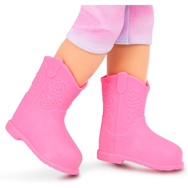 Glitter Girls Set Abbigliamento Equitazione per Bambole 36 cm - Look Cowgirl Brillante