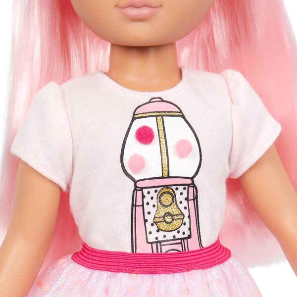 Glitter Girls Tenuta Rosa e Bianca per Bambole 36 cm - Look Dolce e Brillante