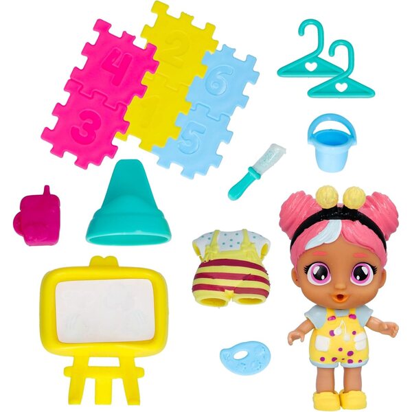 Cry Babies Playtime Maddy's Salle de Jeux mit mehr als 14 Zubehörteilen und exklusiver Figur für Kinder von 4–6 Jahren
