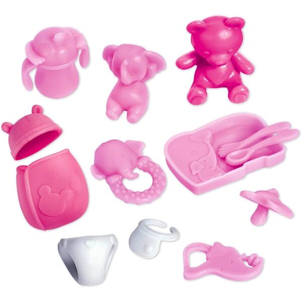 Simba Steffi Love Newborn Baby Room: Schwangere Puppe mit Zubehör für Kinder ab 3 Jahren