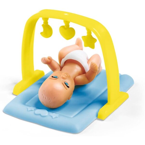 Simba Steffi Love Newborn Baby Room: Schwangere Puppe mit Zubehör für Kinder ab 3 Jahren