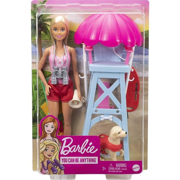 Rettungsschwimmerpuppenbox mit Zubehör und Hund - Lernspiel 3+