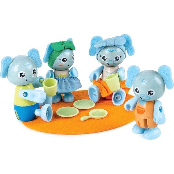Hape Green Planet Explorers Famiglia Koala giocattoli ecologici per bambini