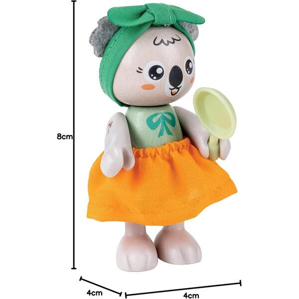 Hape Green Planet Explorers Famiglia Koala giocattoli ecologici per bambini