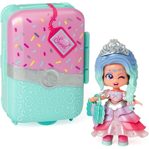 KOOKYLOOS Sweet Wishes: Modepuppen-Set mit Koffer, Accessoires und Tieren