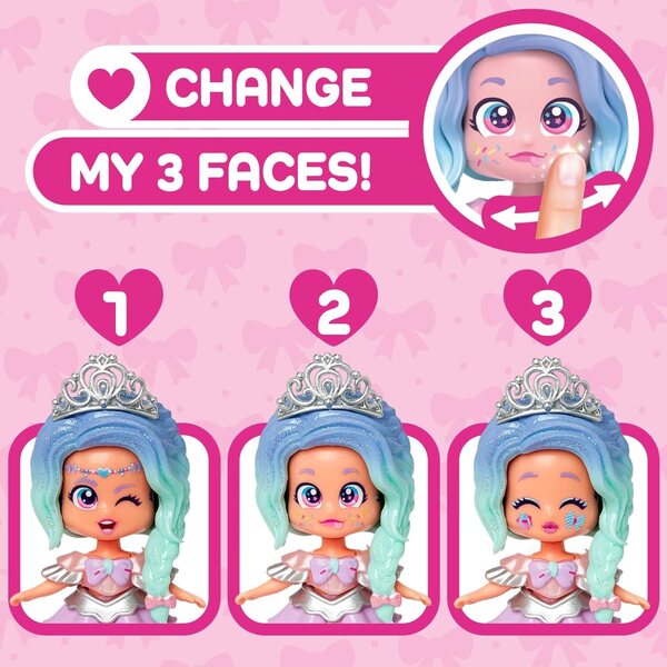 KOOKYLOOS Sweet Wishes: Modepuppen-Set mit Koffer, Accessoires und Tieren