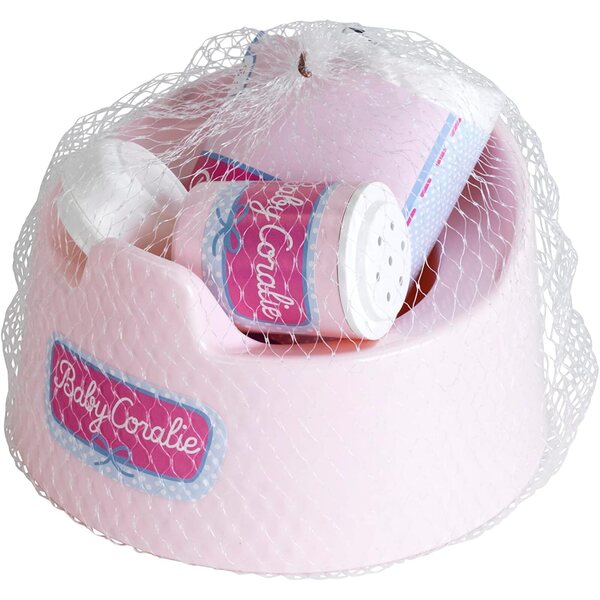 Baby Coralie Theo Klein Set: Topf, Windel und Flasche für Puppen 30-50 cm