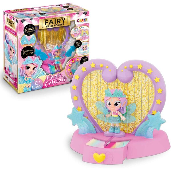 Craze Fairy in My Pocket Kit Magic Catwalk mit Fee und Zubehör – Spiele für Kinder