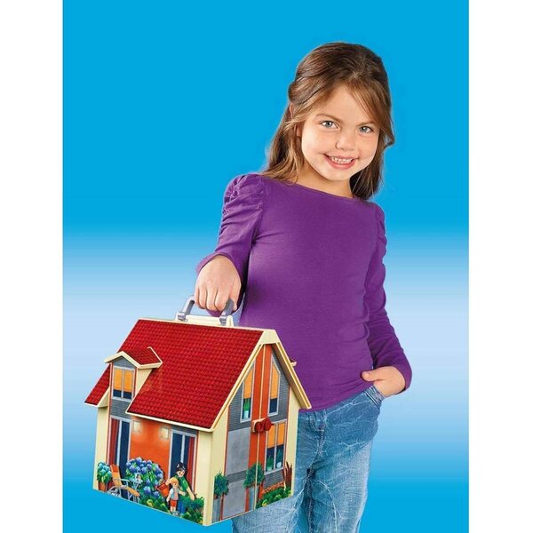 Playmobil Casa delle Bambole Trasportabile 5167 - Gioco per Bambini 4+ Anni