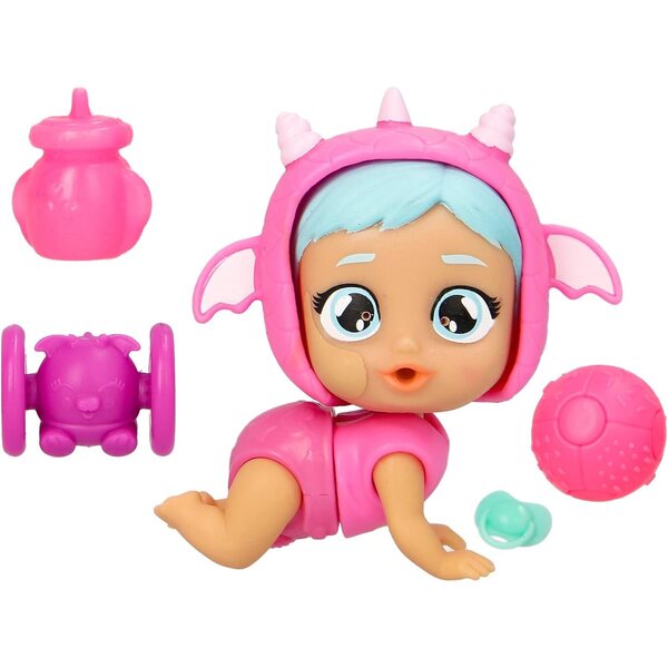 Cry Babies Playtime Bruny: Krabbelpuppe mit Zubehör und magischen Tränen