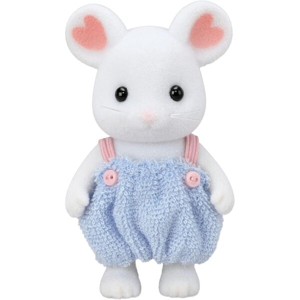 Sylvanian Families – Souris Marshmallow Brothers Badezimmer-Set mit Miniatur-Accessoires