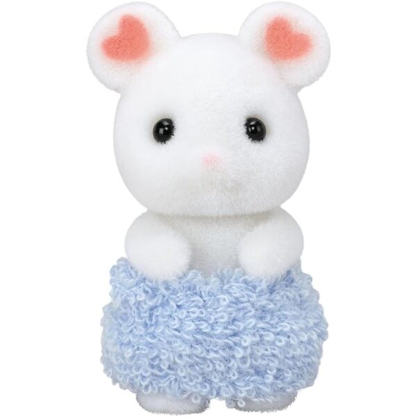 Sylvanian Families – Souris Marshmallow Brothers Badezimmer-Set mit Miniatur-Accessoires