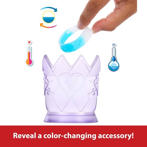 Mattel Disney Descendants Magic Kitchen mit Chloe Charming Puppen, Aschenputtels Tochter