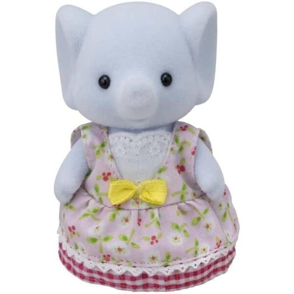 Sylvanian Families The Village – The Elephant Girl Set mit Picknickgrill und Zubehör