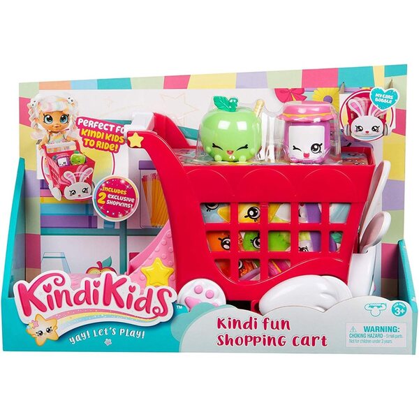 Kindi Kids Chariot Lapin mit 2 Shopkins – Spaß und Spiel für Kinder