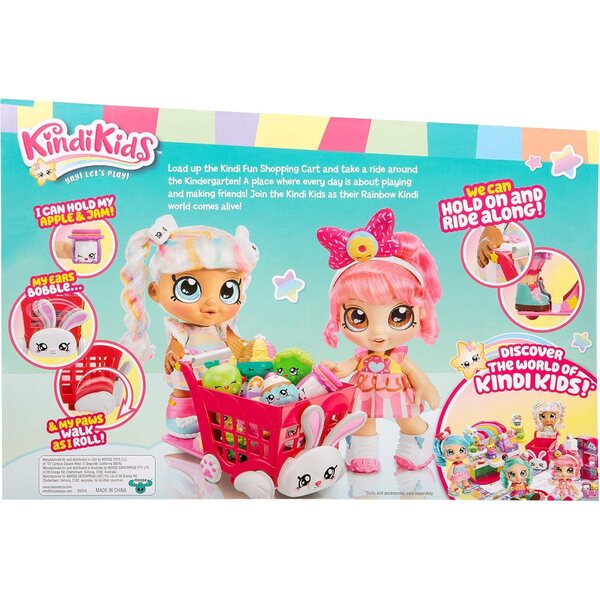 Kindi Kids Chariot Lapin mit 2 Shopkins – Spaß und Spiel für Kinder