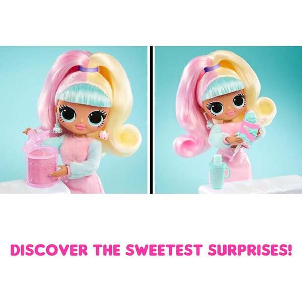 LOL Überraschung! OMG Sweet Nails Candylicious – 15 Überraschungen mit Nagellack und Puppe
