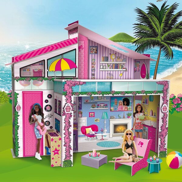 Casa delle bambole Barbie Villa per le vacanze delle bambole - Idee creative per bambini dai 4 anni in su