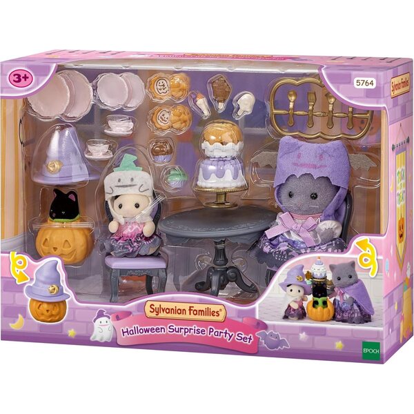 Sylvanian Families Halloween – Snack-Set und Kostümfiguren für Kinder ab 3 Jahren