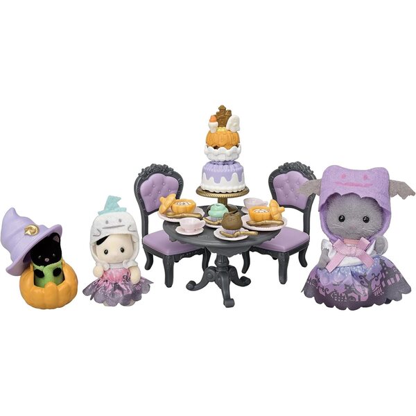 Sylvanian Families Halloween – Snack-Set und Kostümfiguren für Kinder ab 3 Jahren