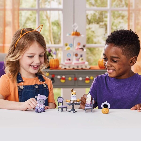 Sylvanian Families Halloween – Snack-Set und Kostümfiguren für Kinder ab 3 Jahren