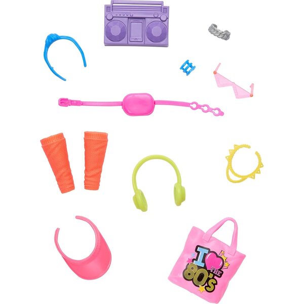 Buntes und kreatives Barbie-Modezubehörset für Unisex-Puppen