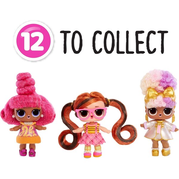 LOL Surprise #Hairvibes: Set aus 2 Puppen mit 15 Überraschungen und austauschbarer Perücke