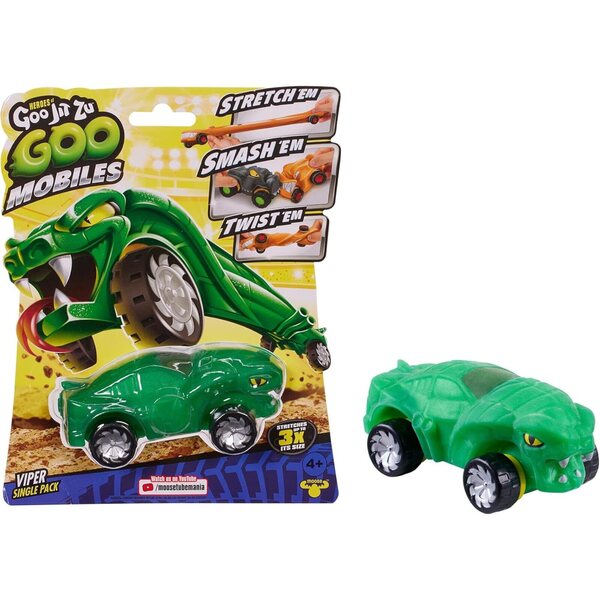 Goo Jit Zu Goo Mobiles Viper – erweiterbare und sammelbare transformierbare Autos