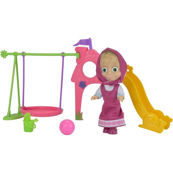 Simba Macha und der Bär – Ensemblespiel mit Puppen und Spielplatz für Kinder ab 3 Jahren