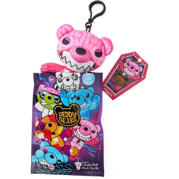 Deddy Bears S3 Blind Bag: Peluche 10 cm con Clip, 6 Personaggi da Collezionare
