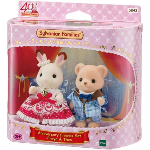 Sylvanian Families Friends Geburtstagsset Freya und Théo – EPOCH-Spielzeug