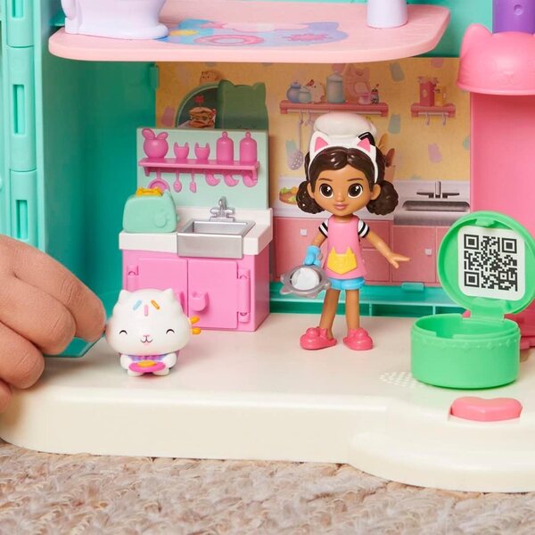 Gabby's Puppenhaus-Küchenset mit Figur und Zubehör für Kinder ab 3 Jahren