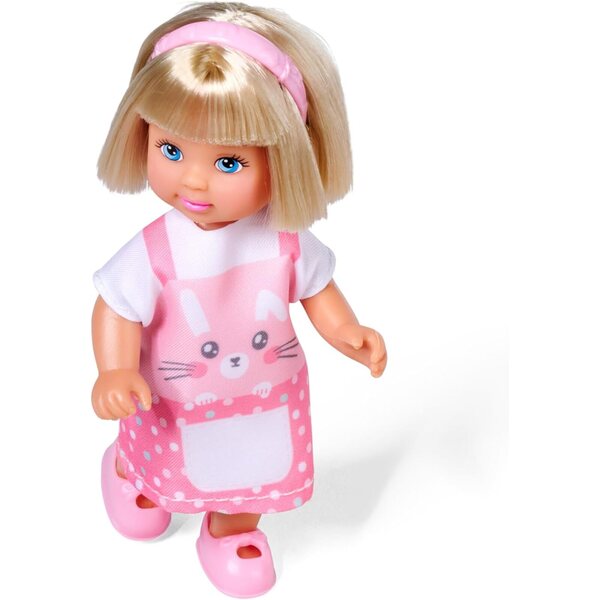 Simba Evi Love Cuisine – Minipuppen 12 cm mit Zubehör zum Zubereiten von Kuchen