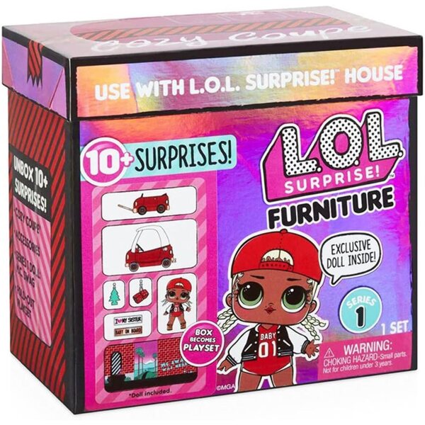 LOL Surprise Spaces-Paket mit Cozy Cup und M.C. Swag-Puppe +10 Überraschungen
