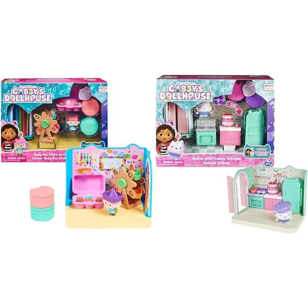 Gabby Deluxe Baby Workshop Petit Chou Kitchen Box 3+ Puppenhaus-Spielset