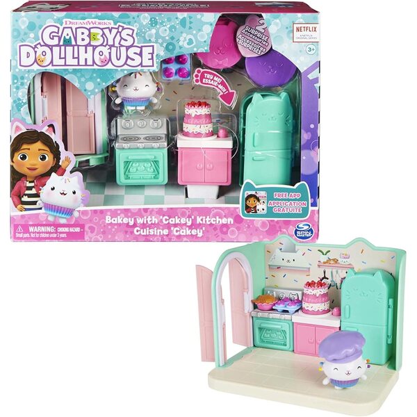 Gabby Deluxe Baby Workshop Petit Chou Kitchen Box 3+ Puppenhaus-Spielset