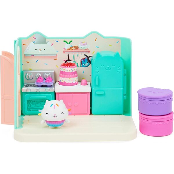 Gabby Deluxe Baby Workshop Petit Chou Kitchen Box 3+ Puppenhaus-Spielset