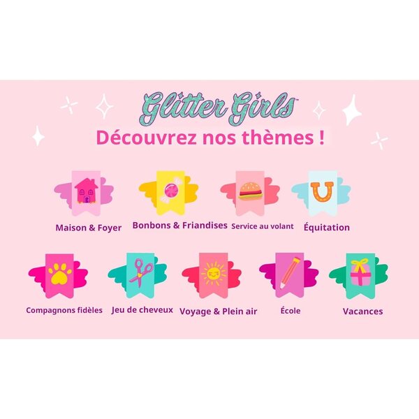 Glitter Girls Accessori Equitazione per Bambole 36 cm - Set Completo per Avventure a Cavallo