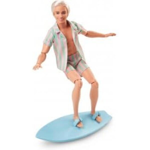 Cavedesjouets Box Ken Blond mit Shorts und Hemd + Surfbrett – Schaufensterpuppe