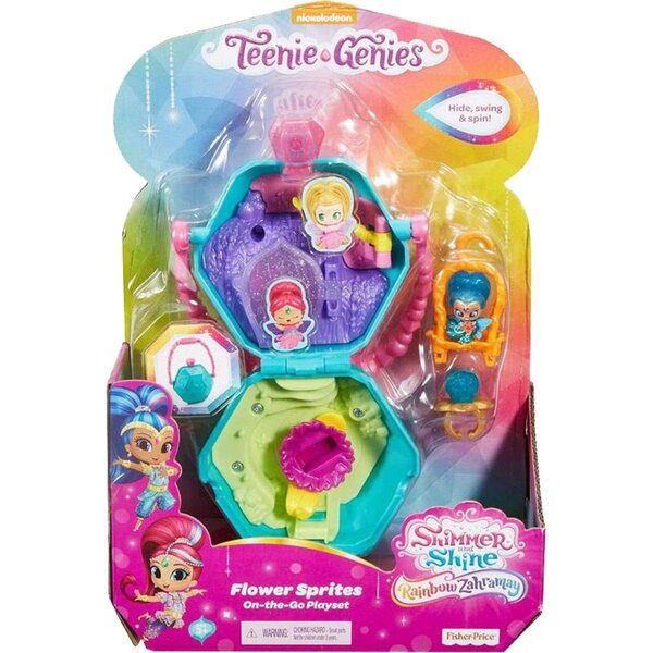 Shimmer & Shine Zahramay Rainbow Teenie Genies Box-Set mit Zubehör und Mini-Genie